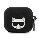 Silikoonümbris Karl Lagerfeld KLACA3SILCHBK AirPods 3 (must)